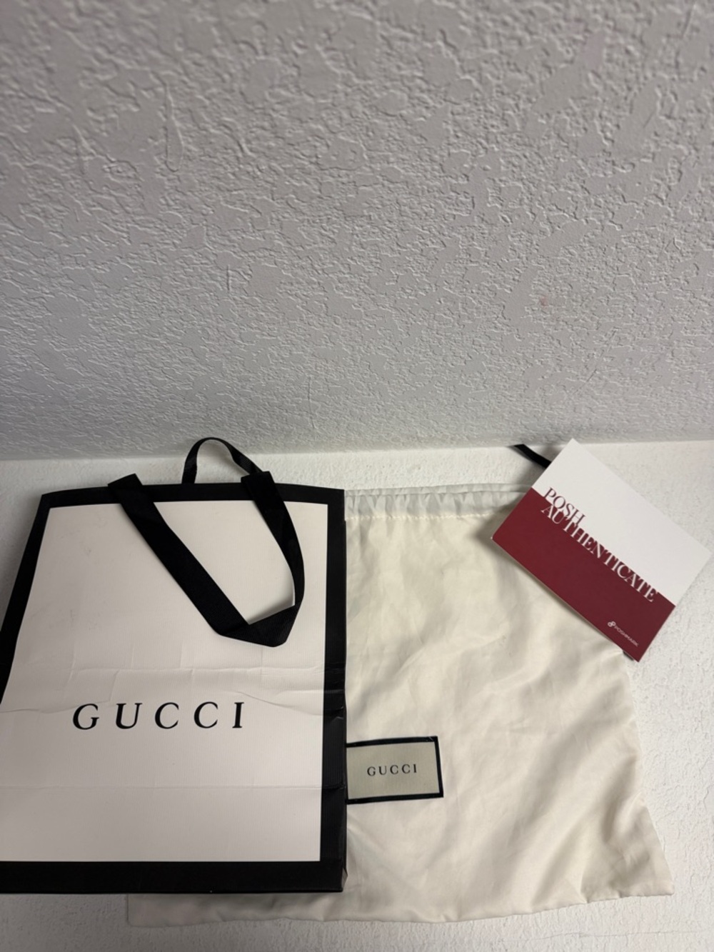 Gucci Black Signature Embossed Crossbody Bag     Gucci Micro Guccissima - Picture 10 of 10